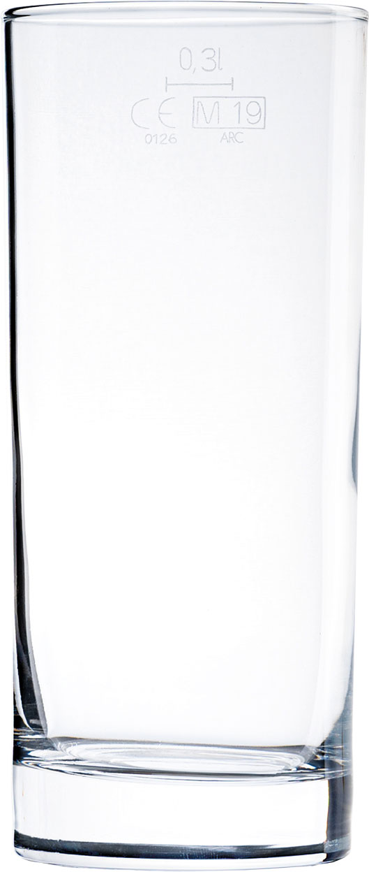 Longdrinkglas, Geo Arcoroc - 370ml, 0,3l FS (6 Stk.)