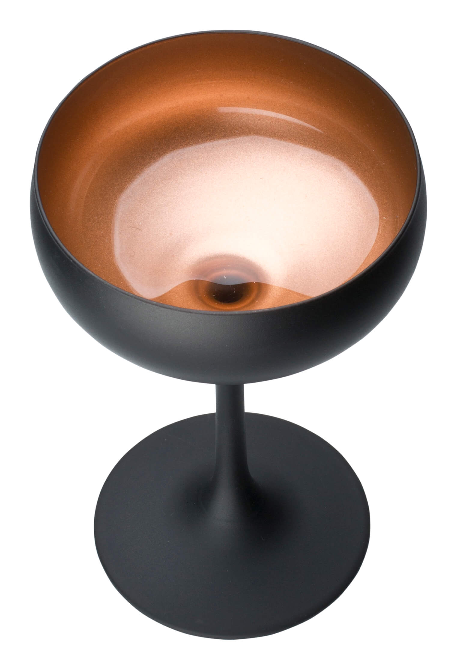 Cocktailschale, matt schwarz/bronze, Elements Stölzle - 230ml  1 Stk.)