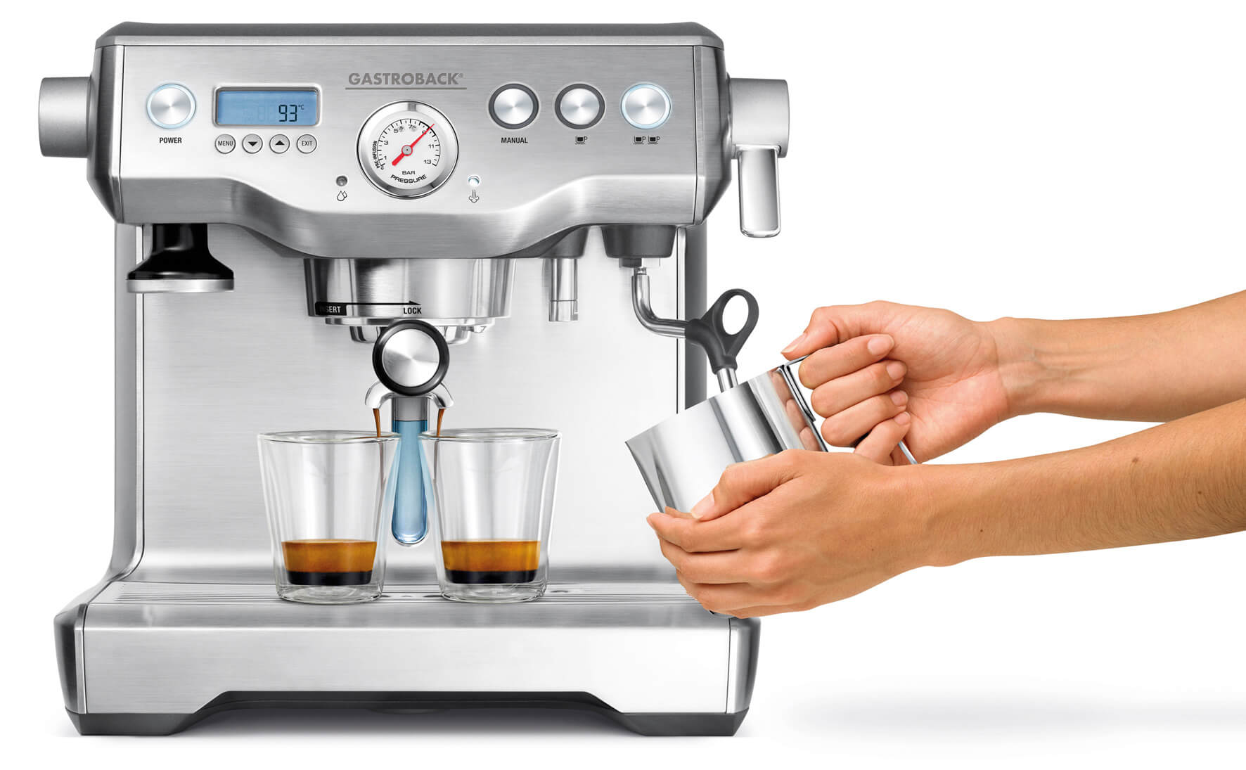 Design Espresso Maschine Advanced Control