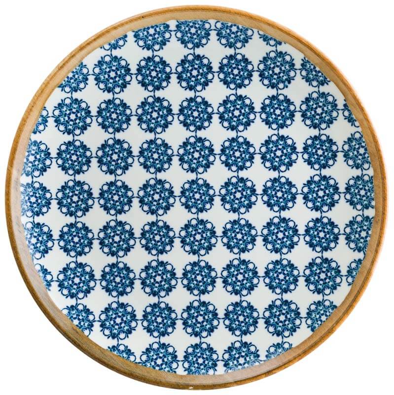 Bonna Lotus Gourmet Teller flach 30cm blau - 6 Stück Bonna Lotus Gourmet Teller flach 30cm blau - 6 Stück