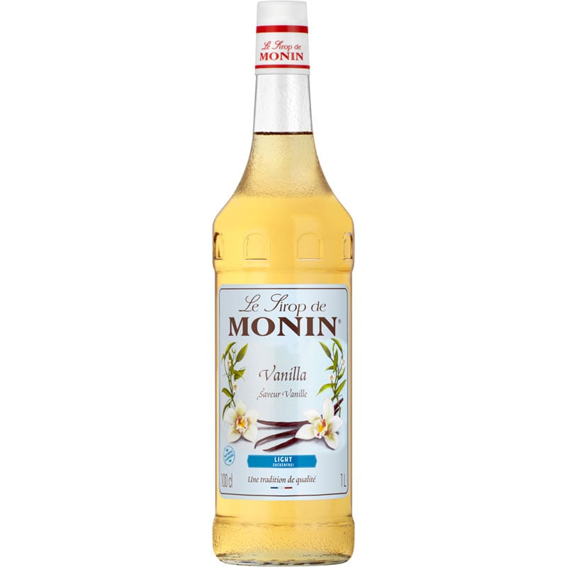 Vanille zuckerreduziert (light) - Monin Sirup (1,0l) Vanille zuckerreduziert (light) - Monin Sirup (1,0l)