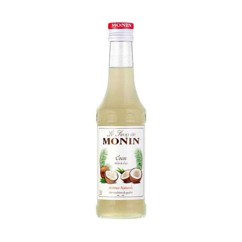 Kokosnuss - Monin Sirup Kleinflasche (0,25l) Kokosnuss - Monin Sirup Kleinflasche (0,25l)