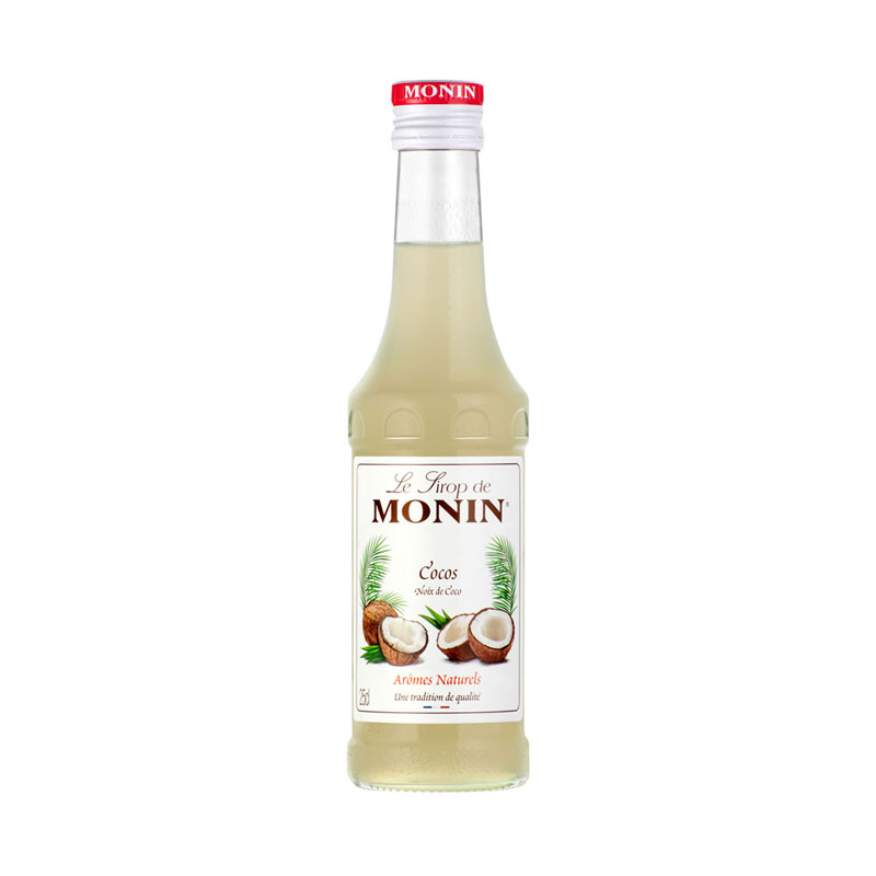 Kokosnuss - Monin Sirup Kleinflasche (0,25l) Kokosnuss - Monin Sirup Kleinflasche (0,25l)