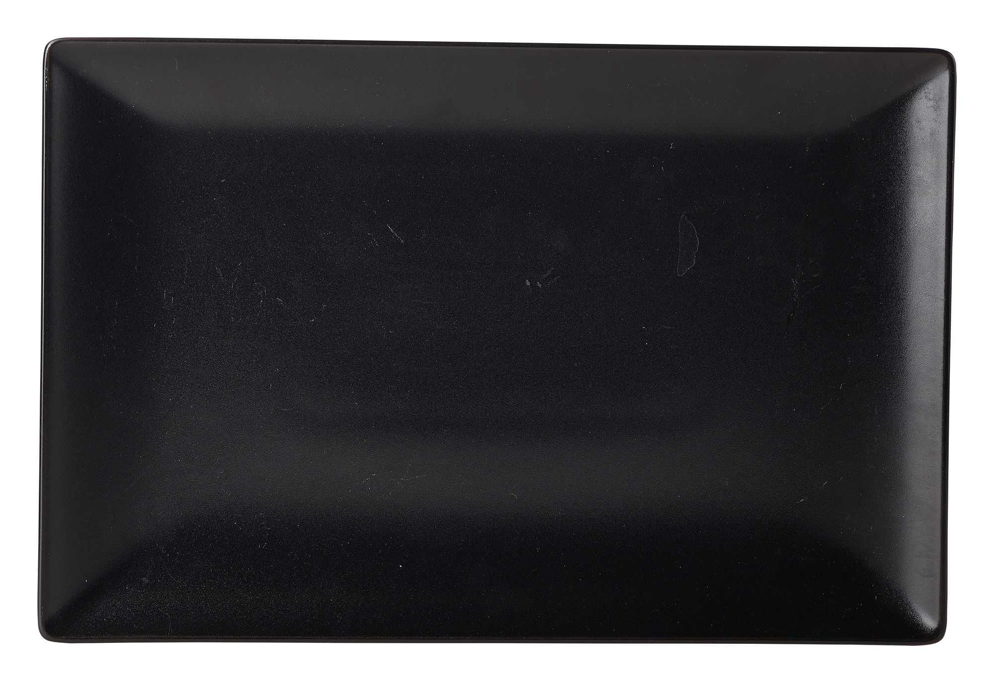 Platte Luna Stoneware, schwarz - 30x20cm (6 Stk.)