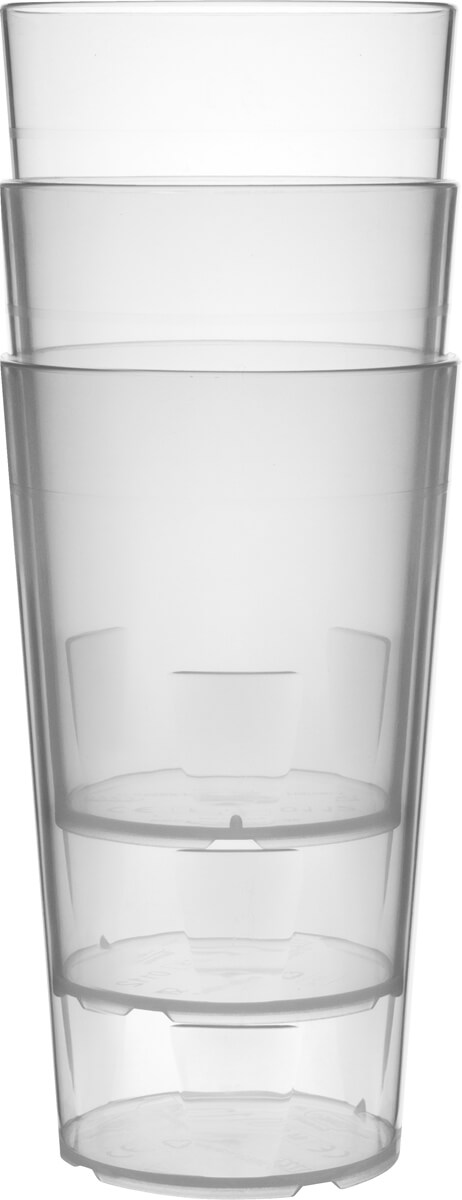 Mehrweg-Trinkbecher, Polypropylen - 0,3l (10 Stk.) Mehrweg-Trinkbecher, Polypropylen - 0,3l (10 Stk.)