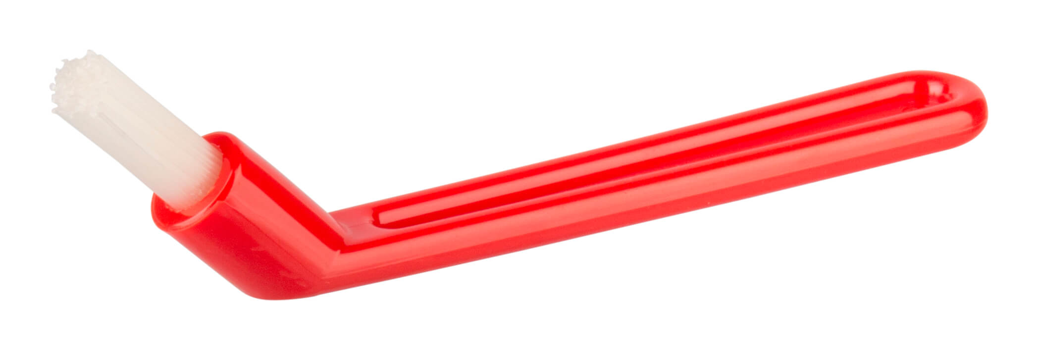 Brühkopfbürste Kunststoff rot - 15cm