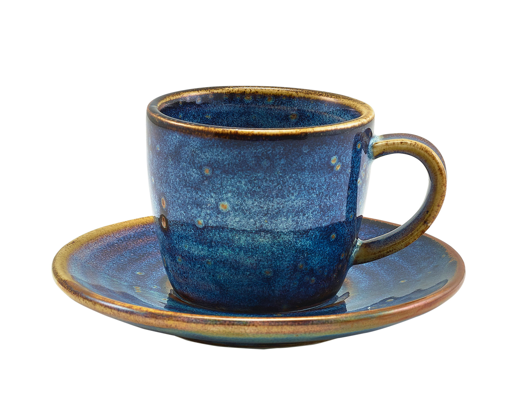 Espresso Untertasse Terra Aqua Blue - 11,5cm (6 Stk.)