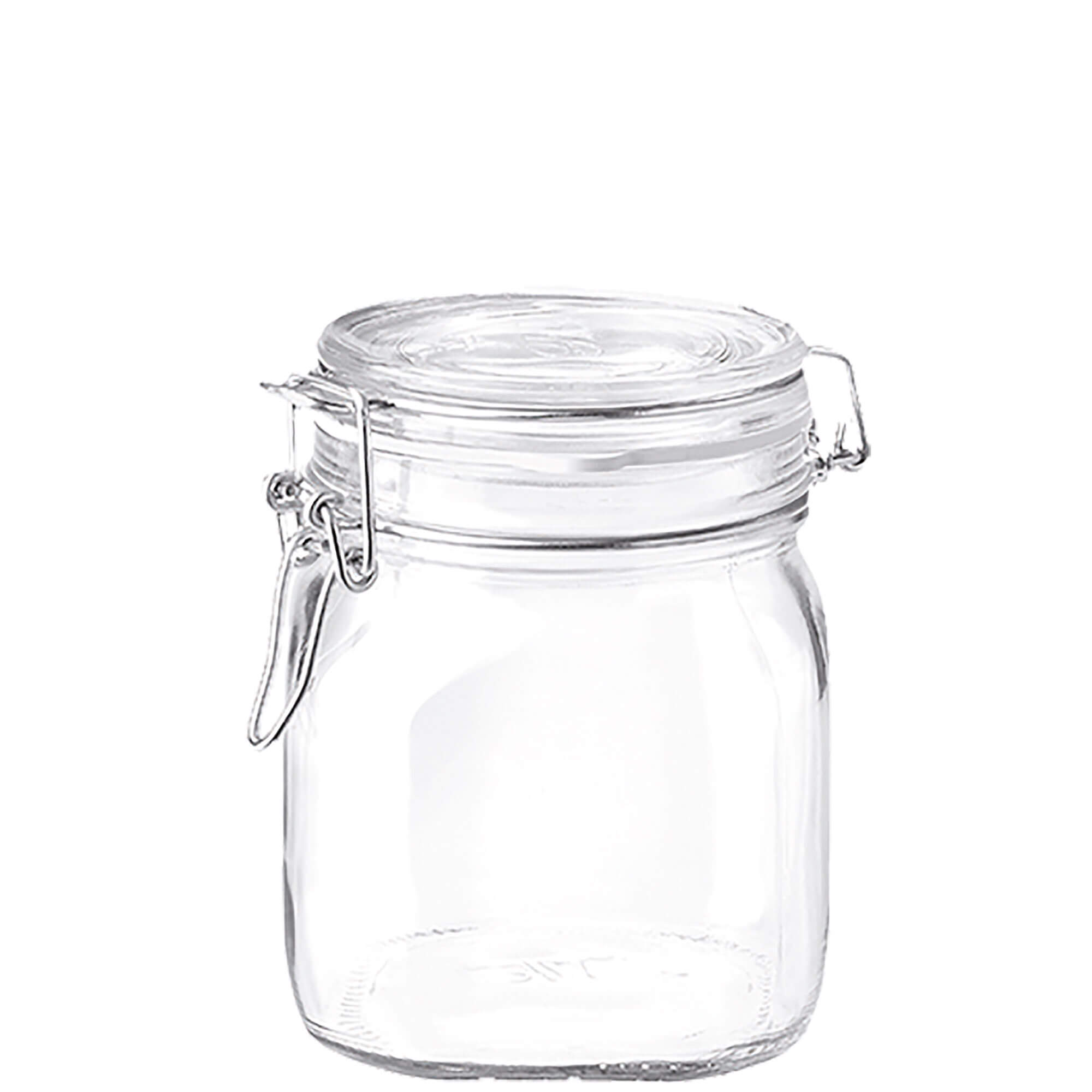 Drahtbügelglas / Einmachglas Fido eckig - 870ml