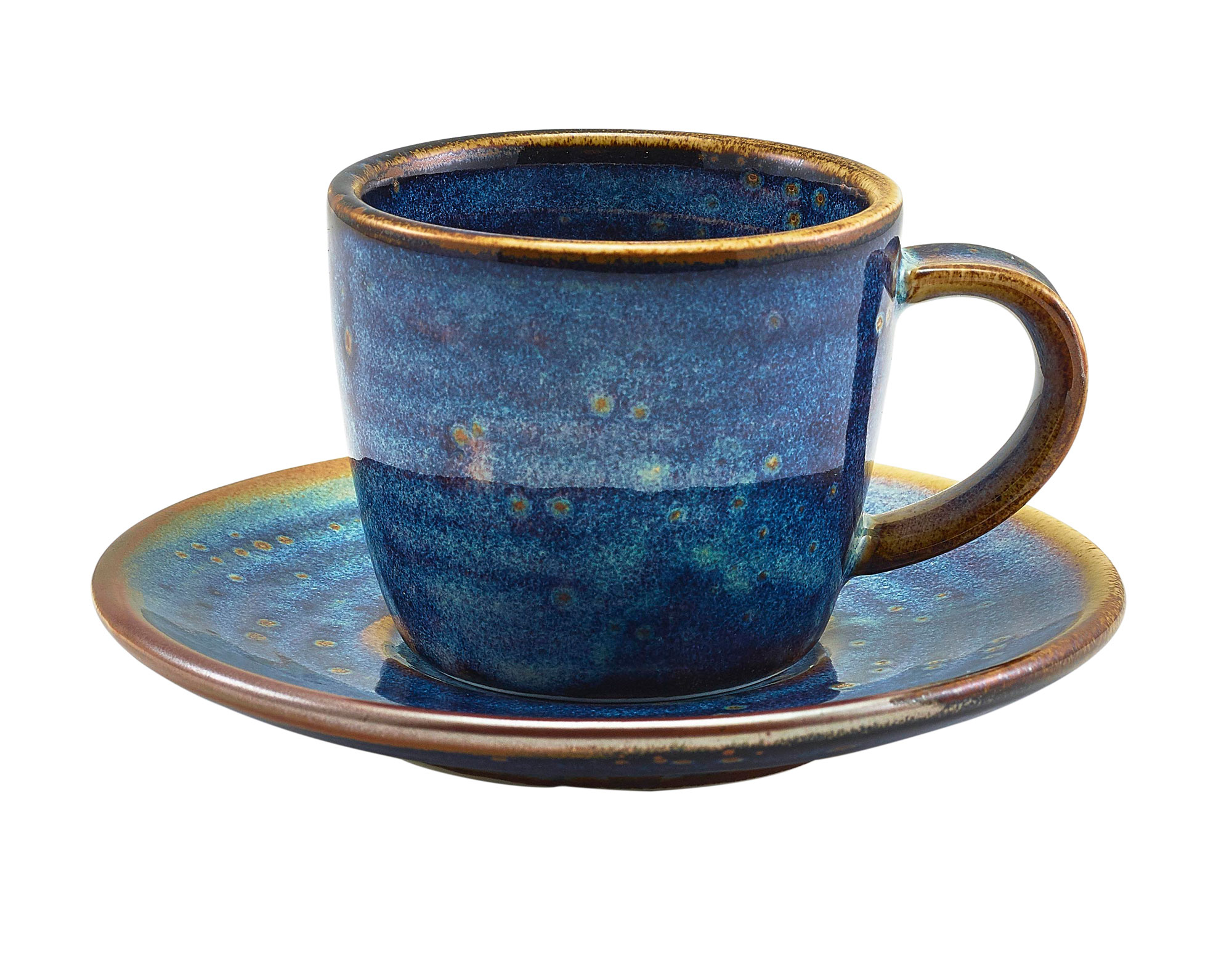 Espresso Untertasse Terra Aqua Blue - 11,5cm (6 Stk.)