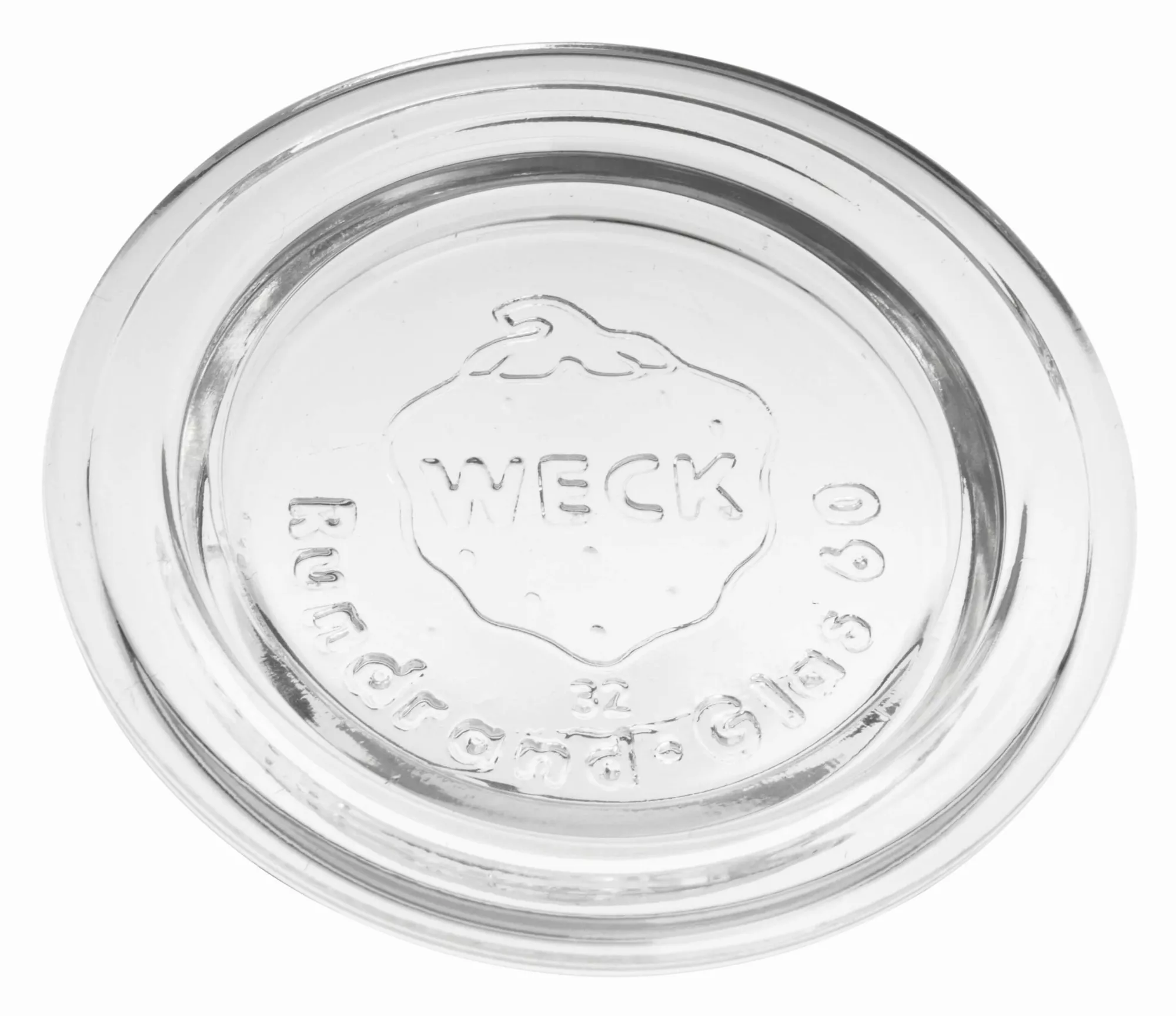 Glasdeckel, WECK - 60mm (1 Stk.) Glasdeckel, WECK - 60mm (1 Stk.)