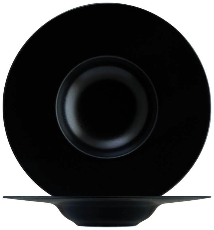 Bonna Notte Neat Teller Pastateller 30cm schwarz - 6 Stück Bonna Notte Neat Teller Pastateller 30cm schwarz - 6 Stück
