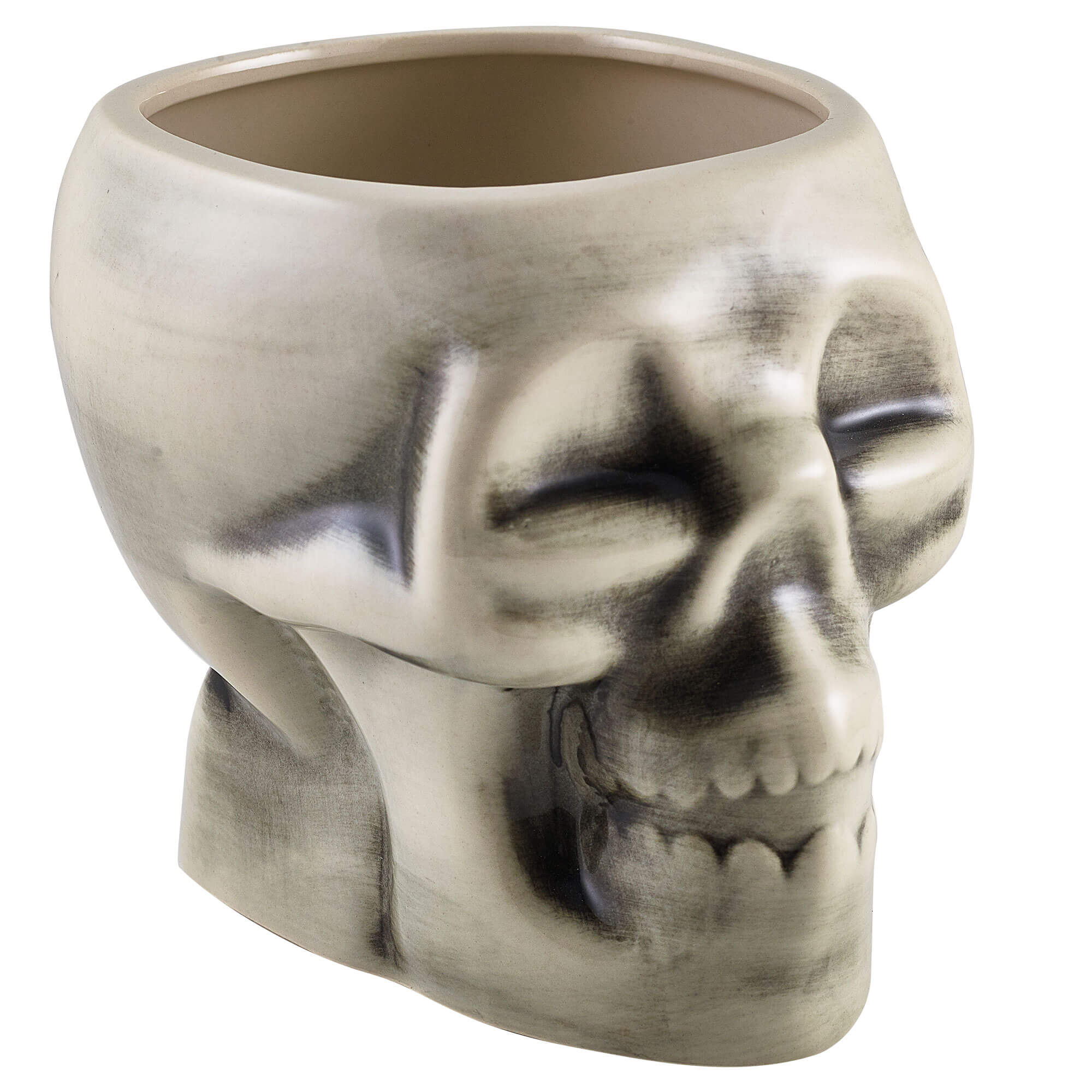 Tiki Becher Skull, weiß - 800ml