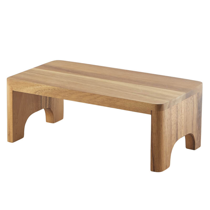 Buffet-Erhöhung, Akazienholz - 32,5x17,6x12cm (GN 1/3) Buffet-Erhöhung, Akazienholz - 32,5x17,6x12cm (GN 1/3)