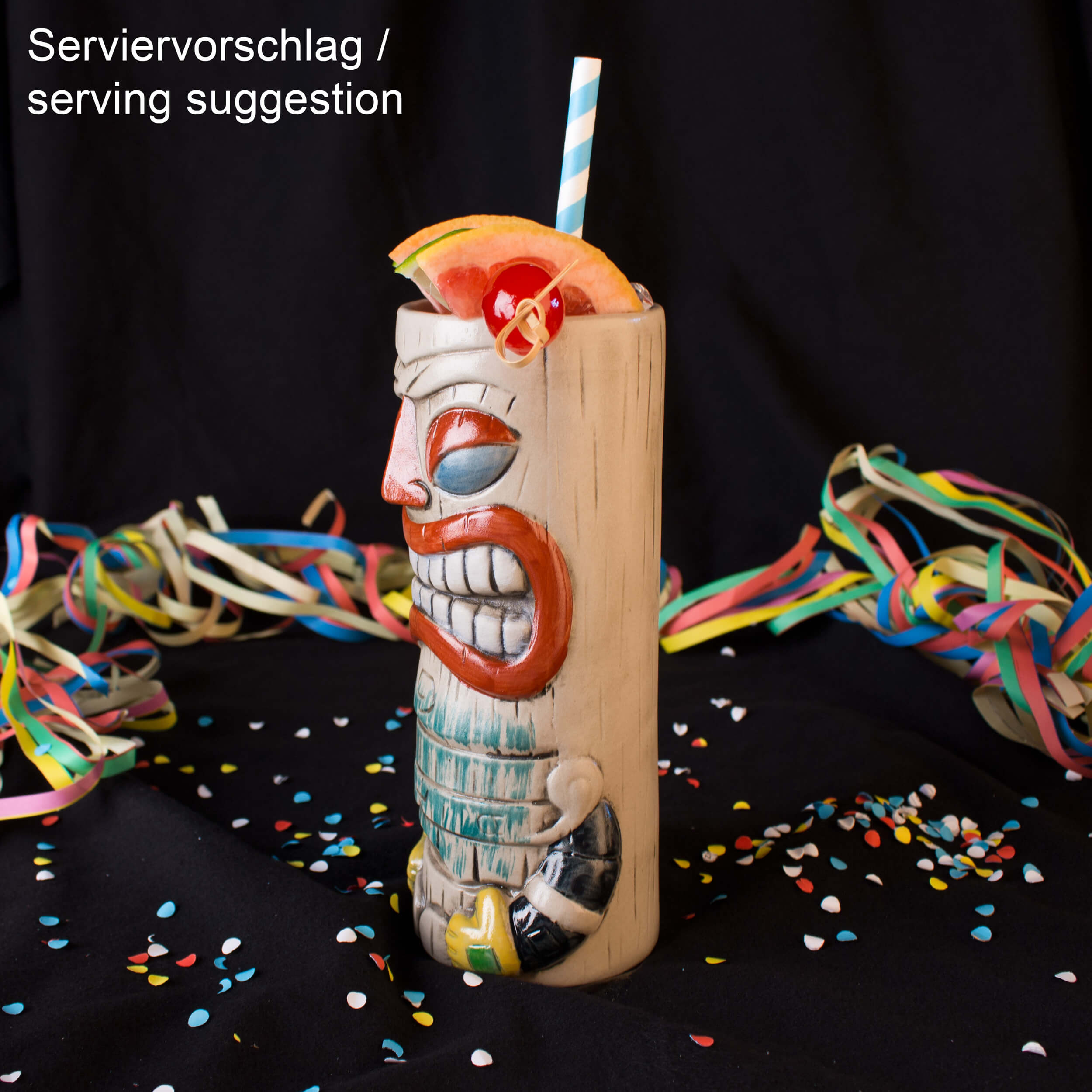 Tiki Becher Rainbow - 380ml