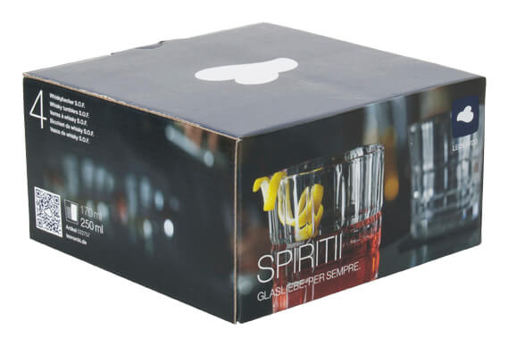 S.O.F. Glas Spiritii, Leonardo - 250ml (4 Stk.) S.O.F. Glas Spiritii, Leonardo - 250ml (4 Stk.)