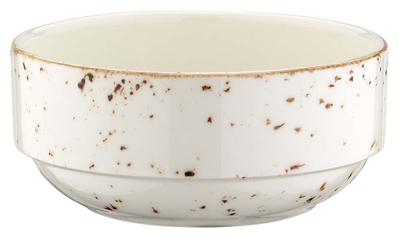 Bonna Grain Banquet Stapelschale 14cm, 50cl creme - 12 Stück