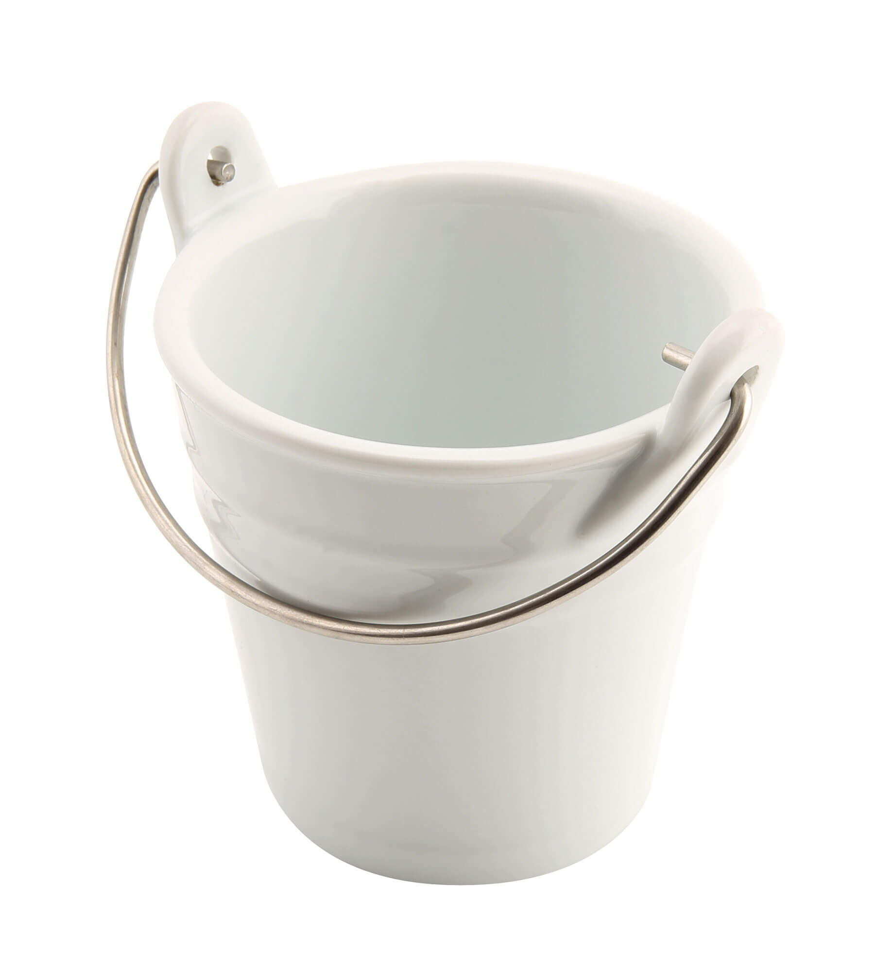 Snackeimer Keramik weiß - 250ml