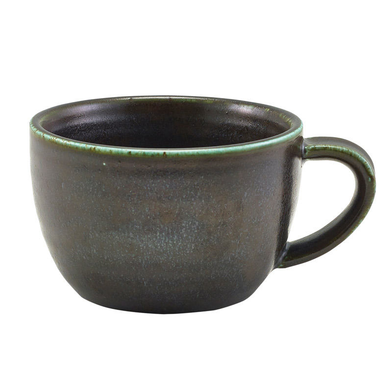 Kaffeetasse Terra Cinder Black – 285 ml (6 Stk.)