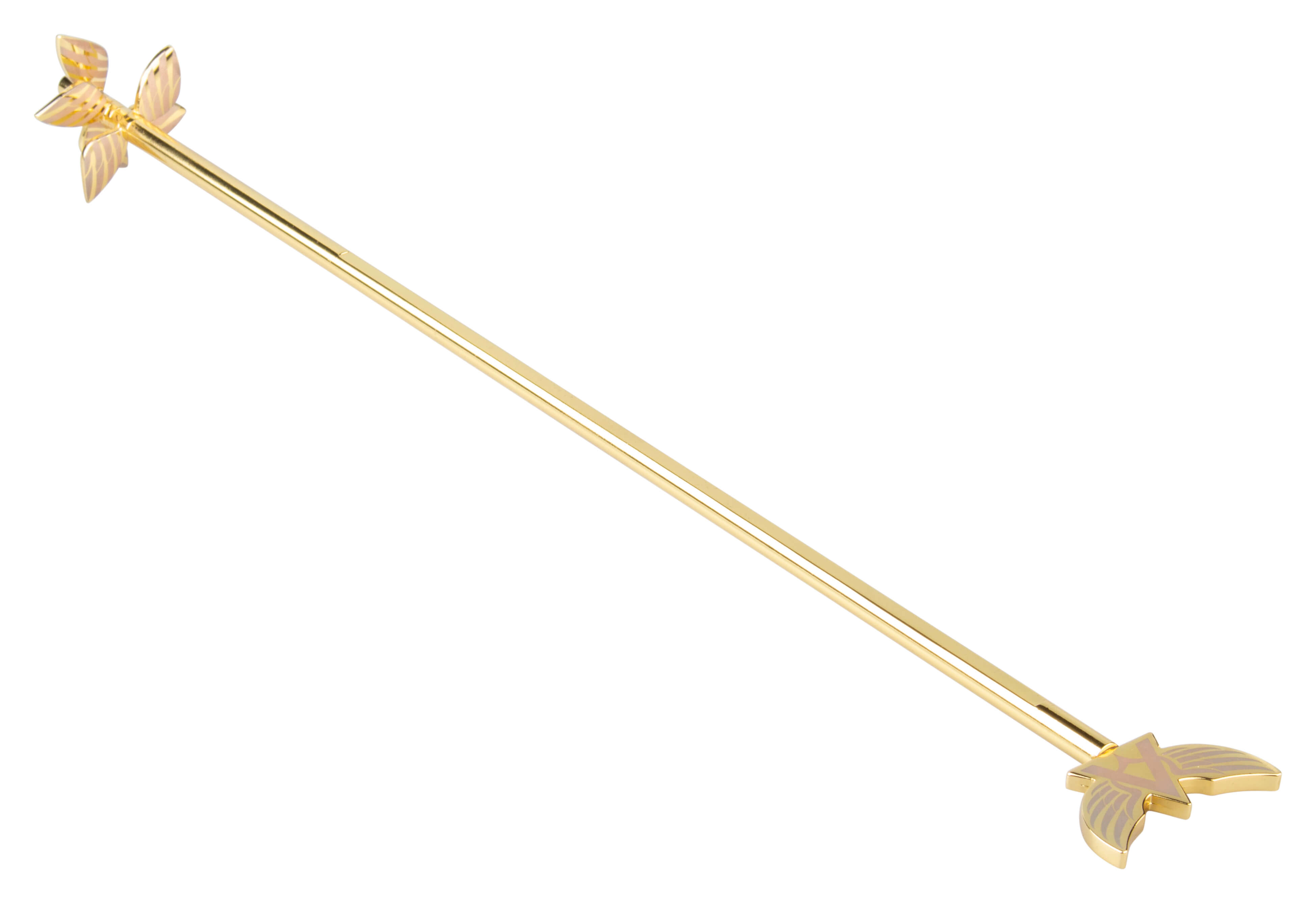 A Swizzlestick, goldfarben, Überbartools - 41,5cm