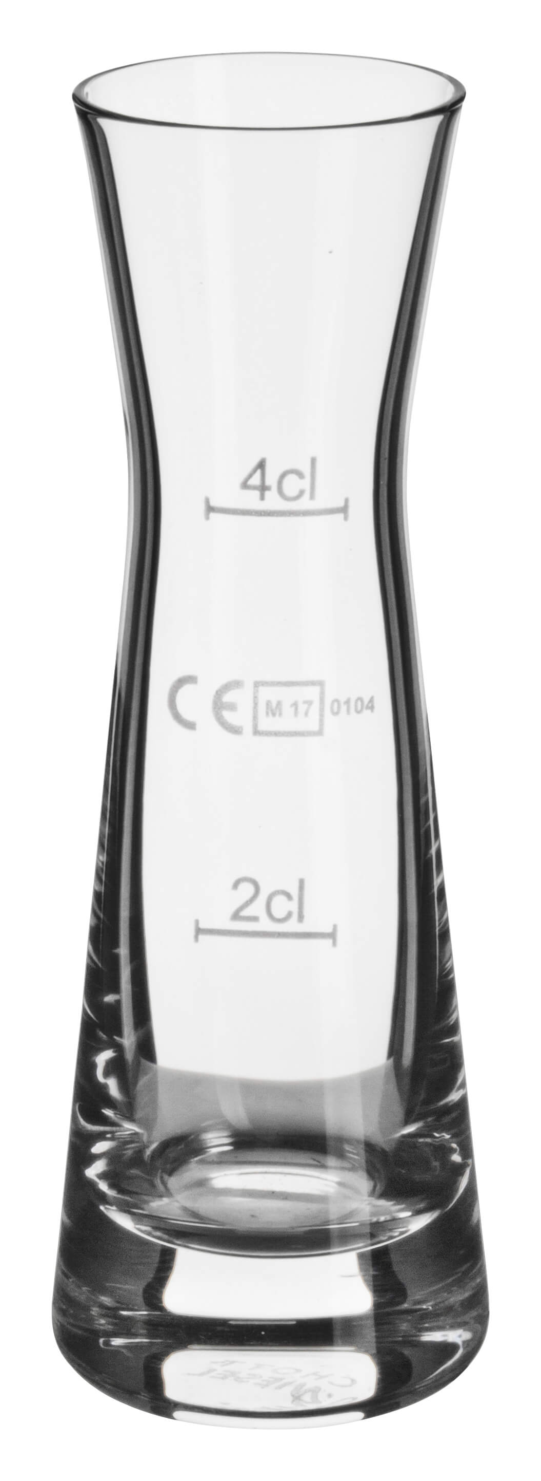 Spirituosenkaraffe/ Barmaß Belfesta, Zwiesel Glas - 60ml, 2+4cl Eiche