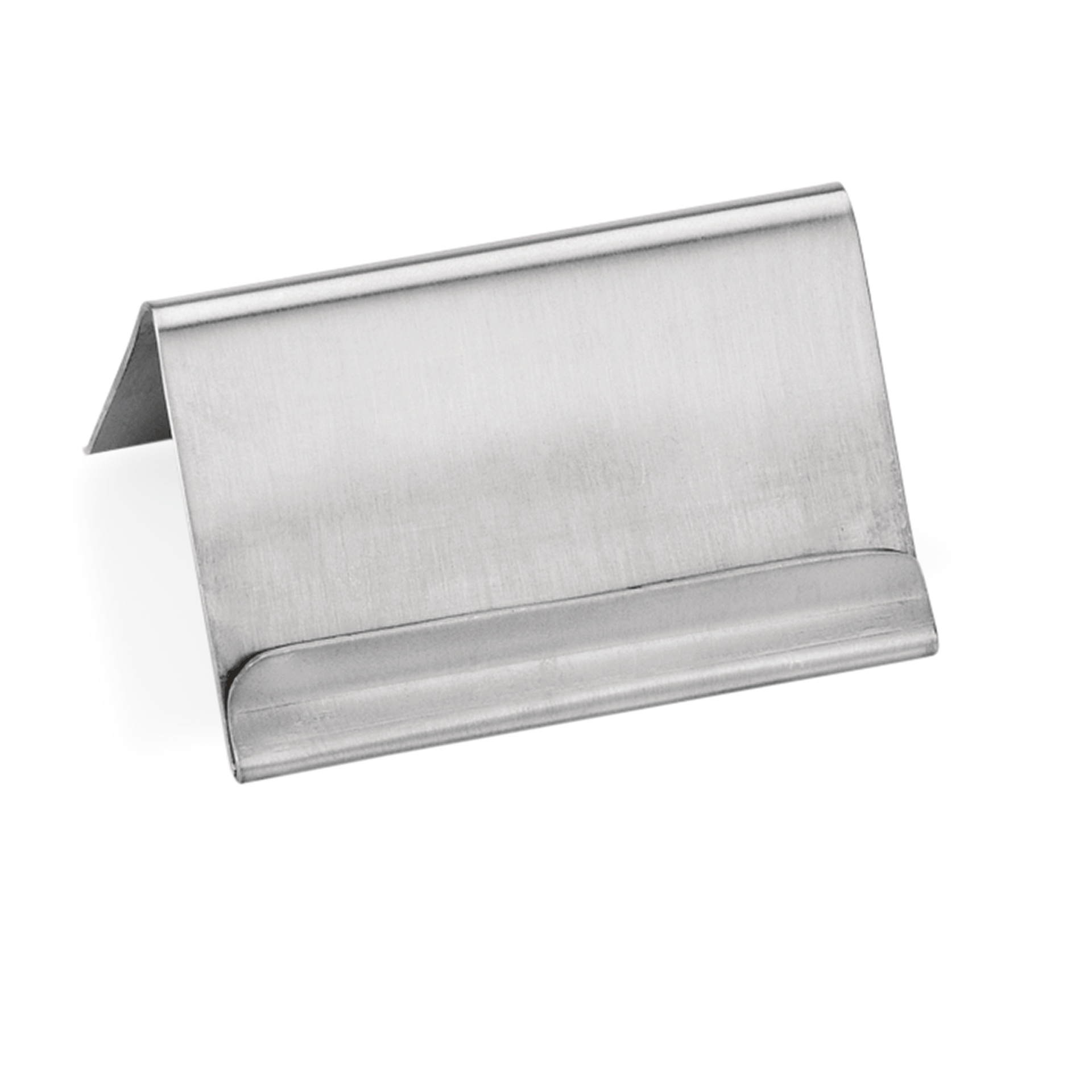 Kartenhalter Edelstahl - 6x4,5x3,5cm Kartenhalter Edelstahl - 6x4,5x3,5cm