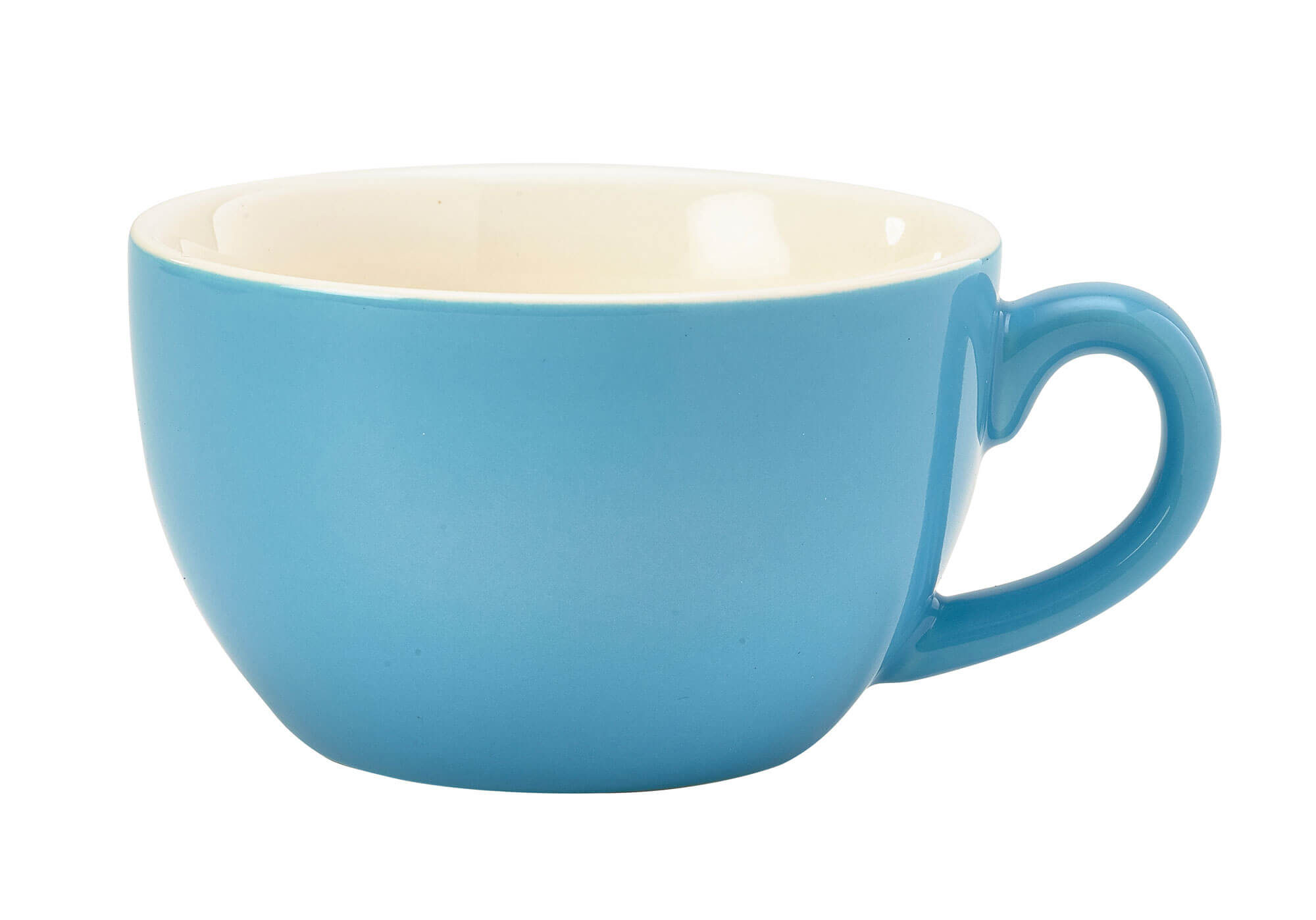 Cappuccinotasse blau - 250ml (6 Stk.)