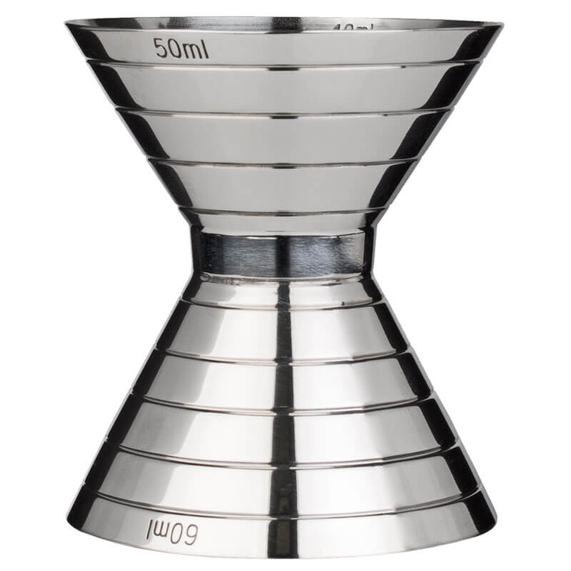 Barmaß / Jigger Calabrese, ml/oz - Edelstahl (50/60ml)