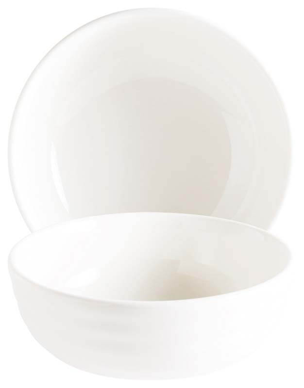 Bonna Pott Bowl Cream 14cm, 48,5cl creme - 12 Stück