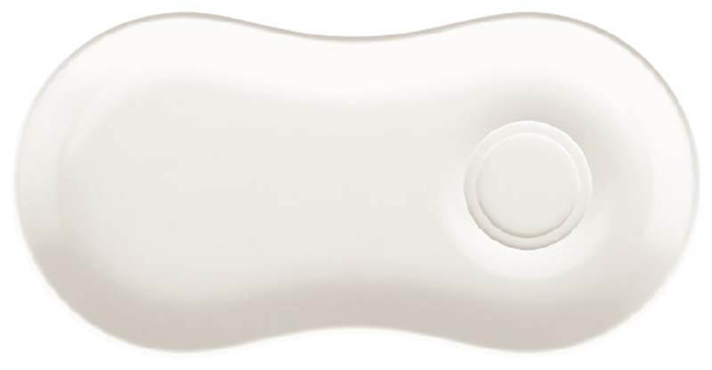 Bonna Gourmet Cream Setplatte 25x12cm creme - 12 Stück