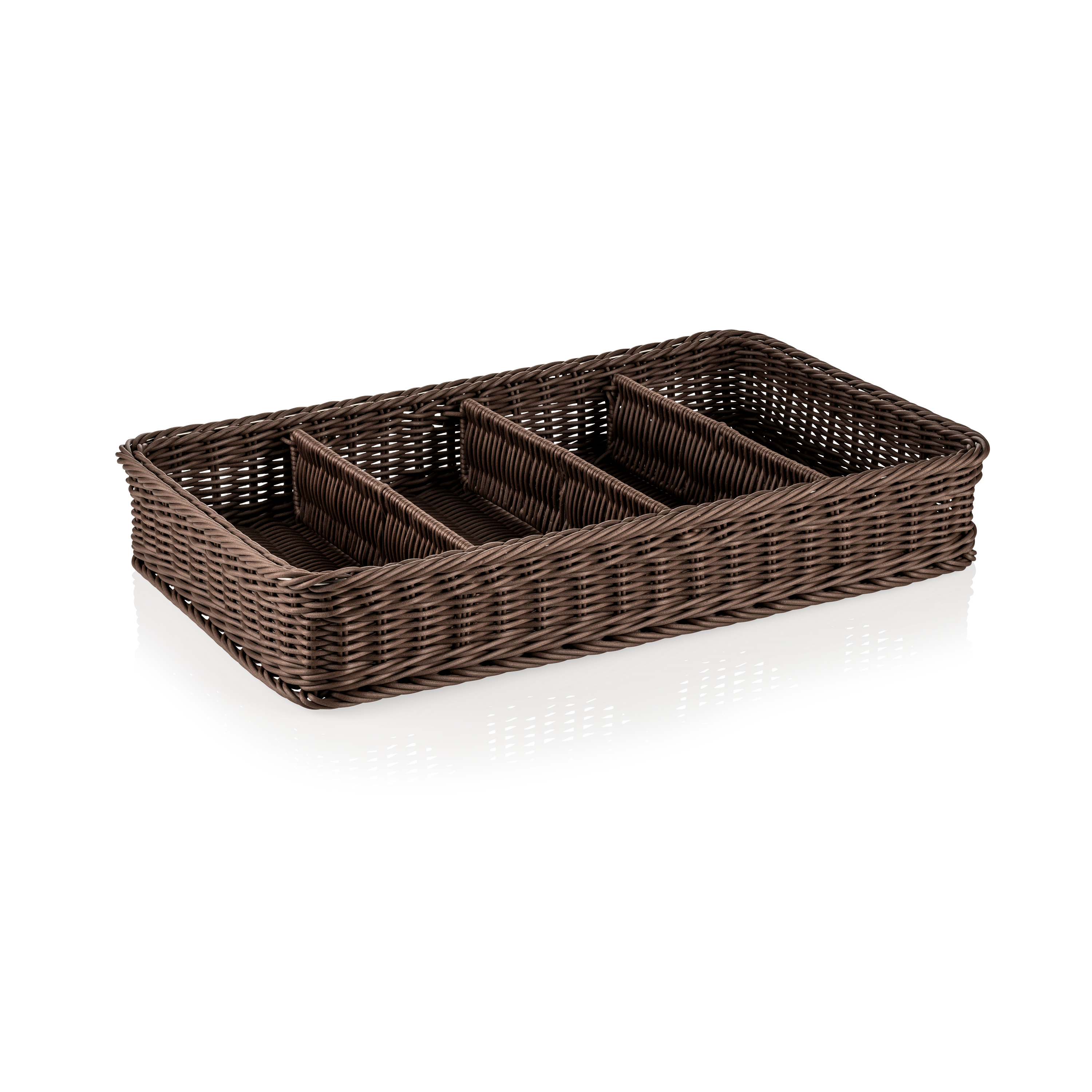 Besteckkorb Polypropylen braun - 53x32,5x9cm (GN 1/1) Besteckkorb Polypropylen braun - 53x32,5x9cm (GN 1/1)