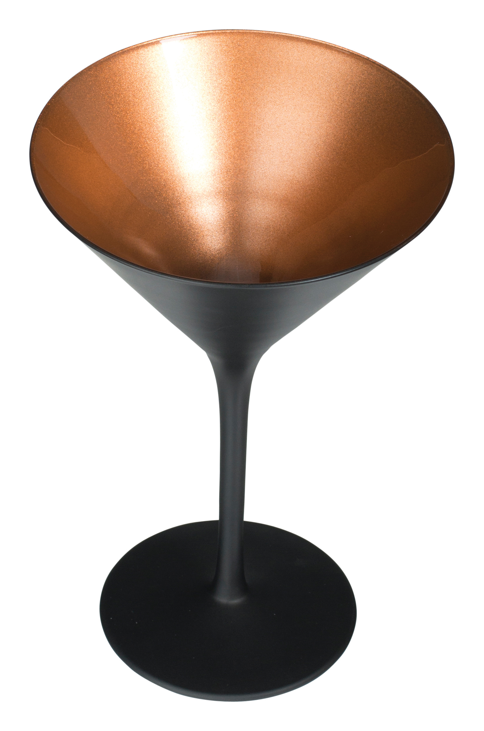 Martiniglas, matt schwarz/bronze, Elements Stölzle - 240ml (1 Stk.)