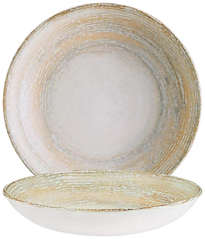 Bonna Patera Bloom Teller tief 28cm beige - 6 Stück Bonna Patera Bloom Teller tief 28cm beige - 6 Stück
