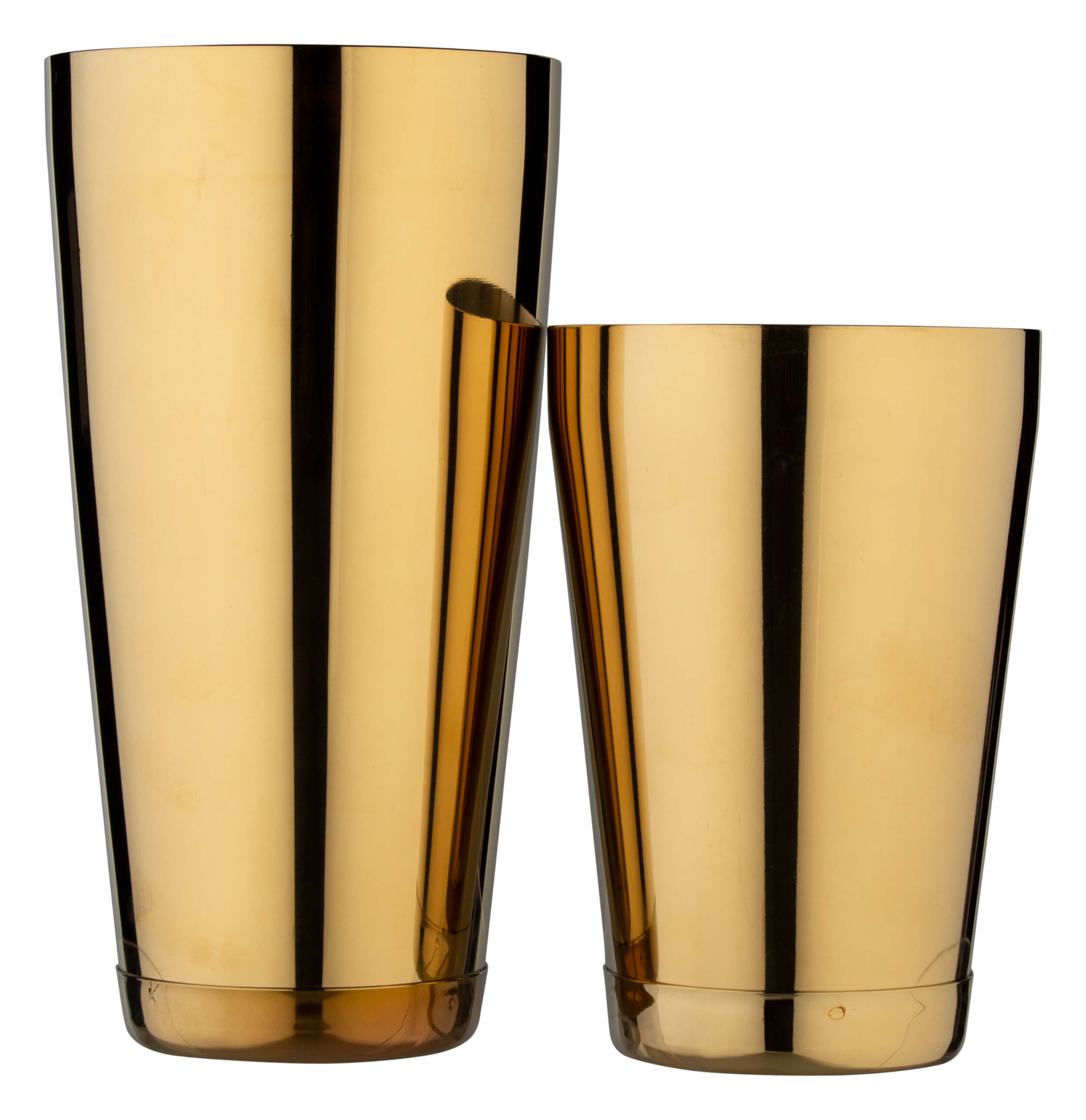 Tin in Tin Shaker mit Bodenkappe, Prime Bar - goldfarben (850ml) Tin in Tin Shaker mit Bodenkappe, Prime Bar - goldfarben (850ml)