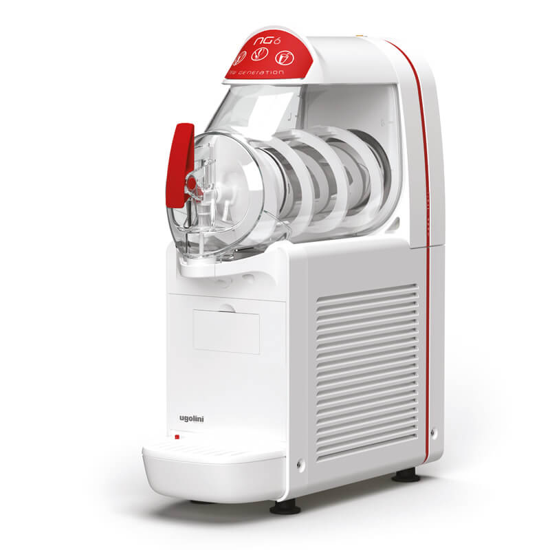 Slusheis Maschine Granitor® NG Easy 6-1 White R290, 1 x 6 Ltr. Behälter