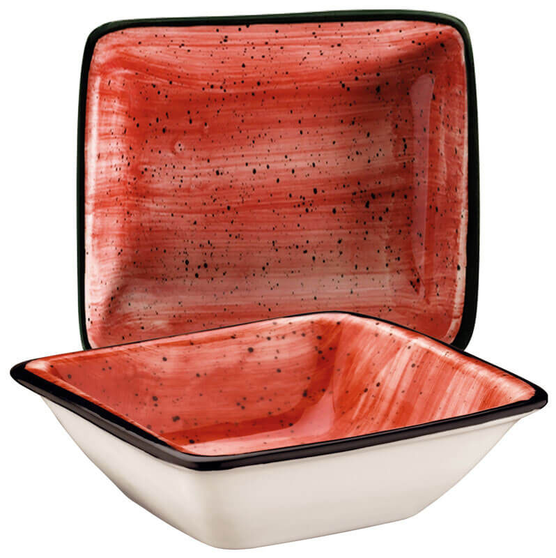 Bonna Aura Passion Moove Schale 19x17cm rot - 12 Stück Bonna Aura Passion Moove Schale 19x17cm rot - 12 Stück