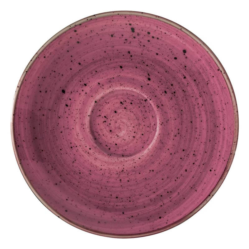 Bonna Aura Blackberry Rita Untertasse 12cm lila - 6 Stück Bonna Aura Blackberry Rita Untertasse 12cm lila - 6 Stück