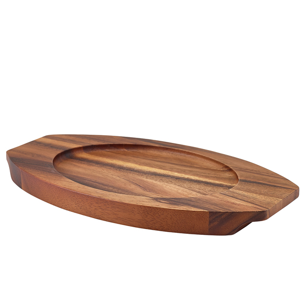 Untersetzer für ovale Auflaufform, Akazienholz (6 Stk.)