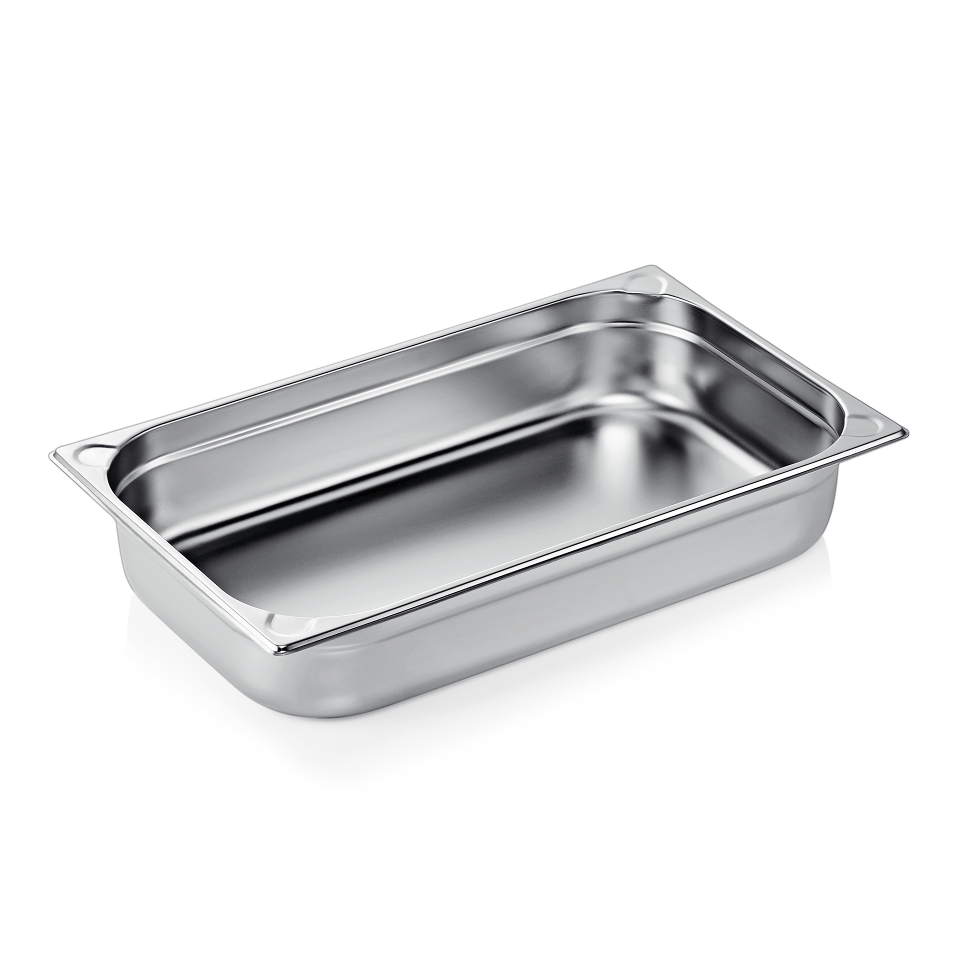 GN 1/1 Behälter, U-Ecken, CNS - H 10cm (Serie GN CORE)