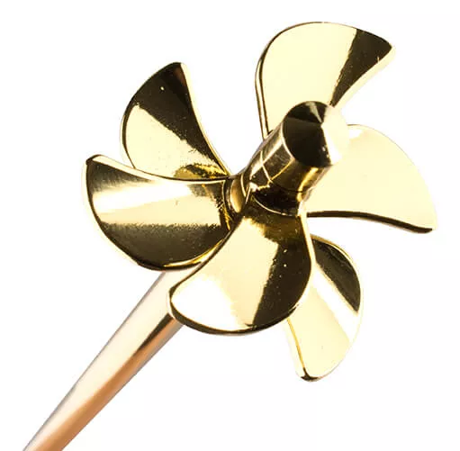 Lux Swizzlestick, goldfarben, Überbartools - 40cm Lux Swizzlestick, goldfarben, Überbartools - 40cm