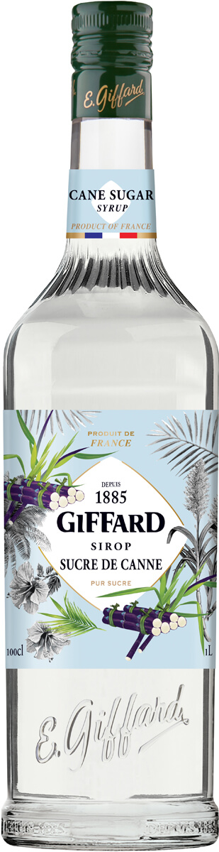 Rohrzucker weiß - Giffard sirup (1,0l)