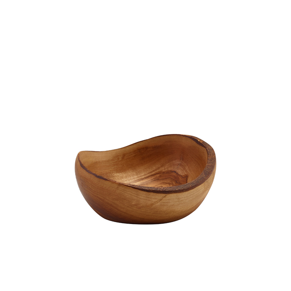 Rustikale Schüssel aus Olivenholz - 13cm (6 Stk.) Rustikale Schüssel aus Olivenholz - 13cm (6 Stk.)