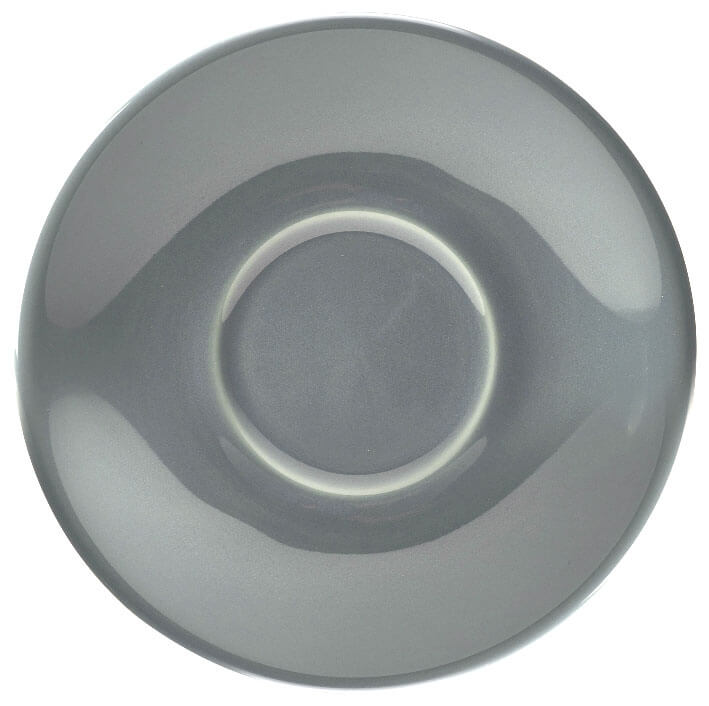 Untertasse grau - 13,5cm (6 Stk.)