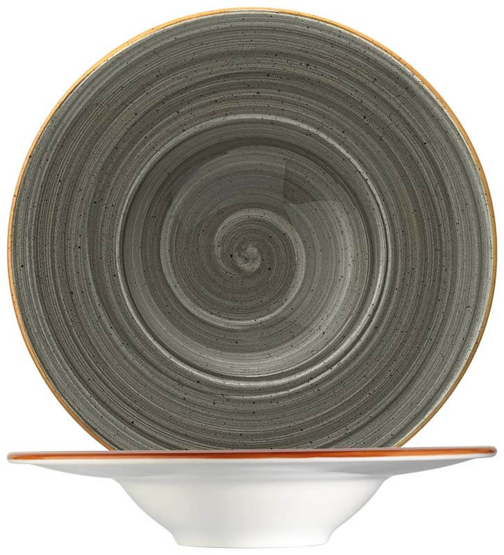 Bonna Aura Space Banquet Pastateller 28cm grau - 6 Stück Bonna Aura Space Banquet Pastateller 28cm grau - 6 Stück