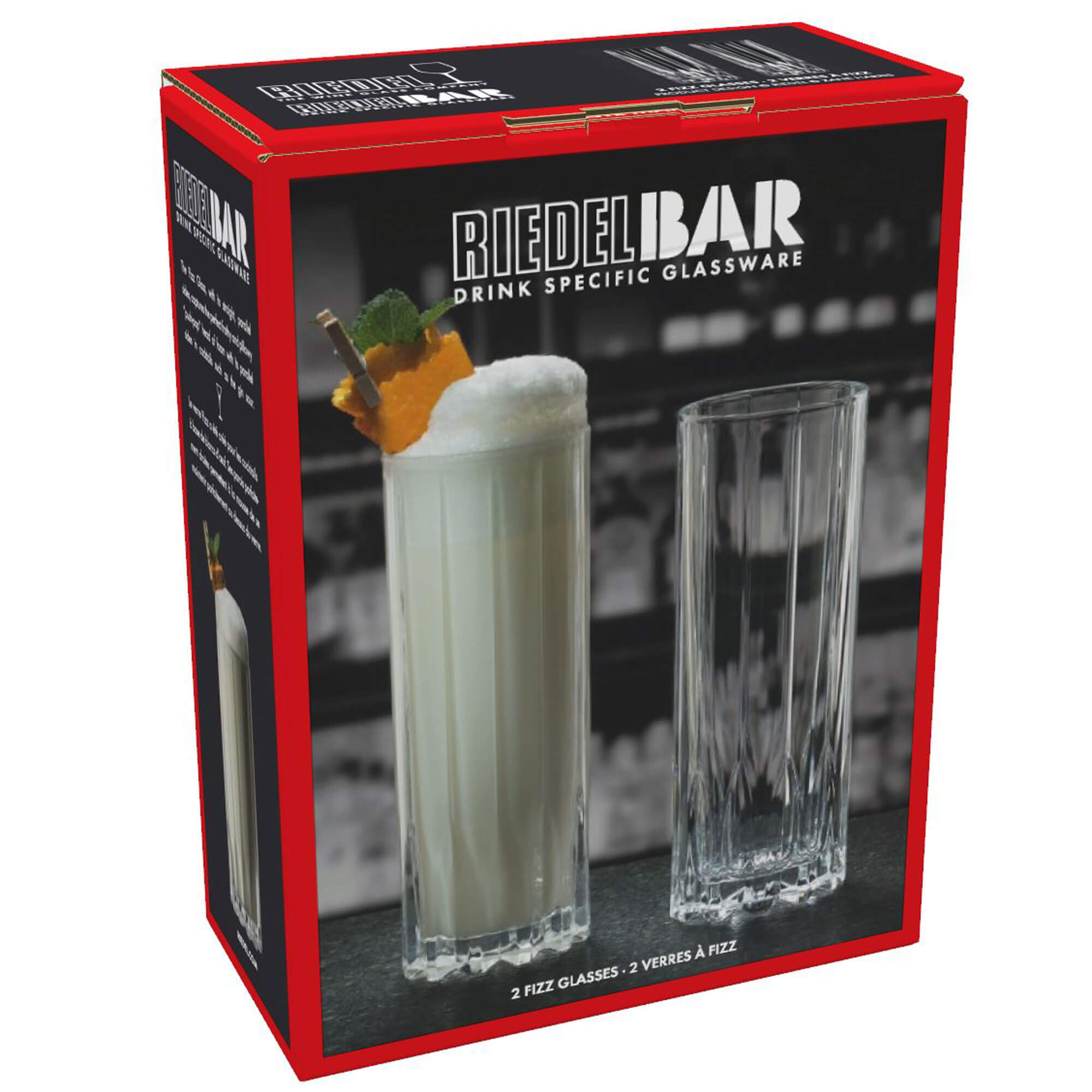 Fizz Glas Drink Specific Glassware, Riedel Bar - 265ml (2 Stk.)
