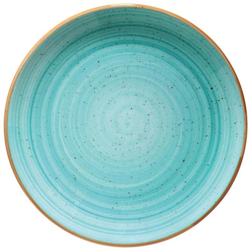 Bonna Aura Aqua Gourmet Teller flach 27cm türkis - 12 Stück Bonna Aura Aqua Gourmet Teller flach 27cm türkis - 12 Stück