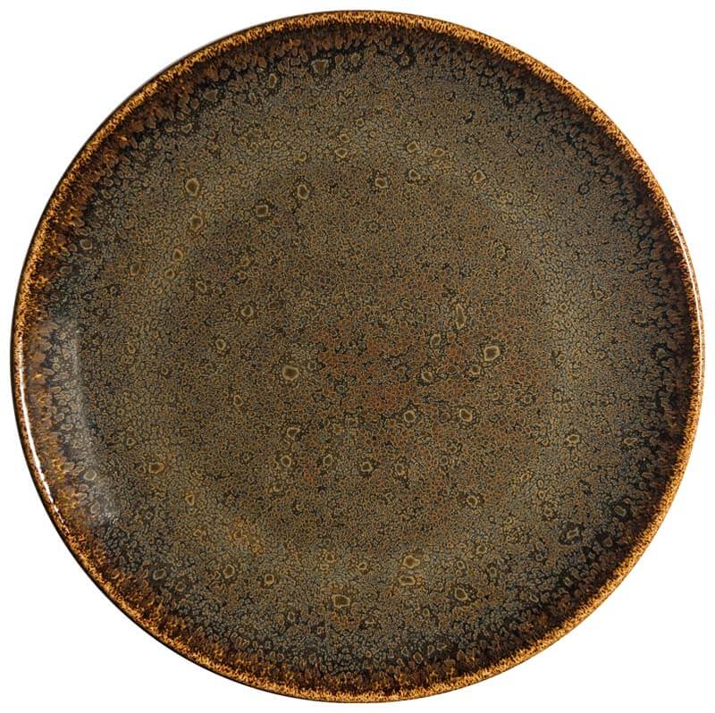 Bonna Ore Tierra Gourmet Teller flach 27cm braun - 12 Stück Bonna Ore Tierra Gourmet Teller flach 27cm braun - 12 Stück