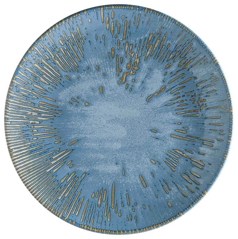 Bonna Snell Sky Gourmet Teller flach 21cm blau - 12 Stück Bonna Snell Sky Gourmet Teller flach 21cm blau - 12 Stück