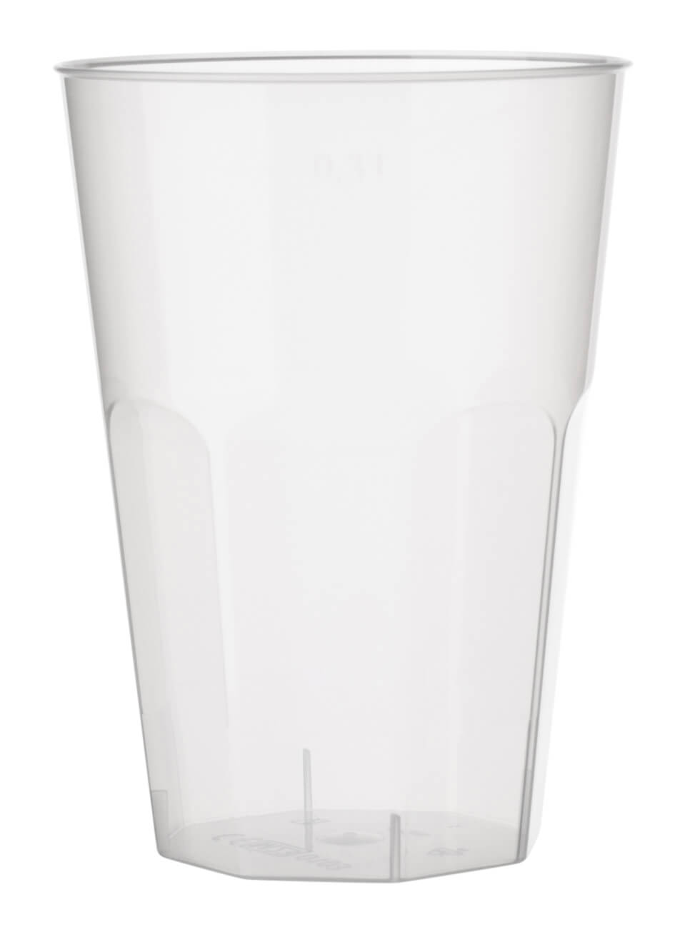 Kunststoffbecher Mehrweg light, Polypropylen - 320ml, 0,3l FS (30 Stk.)