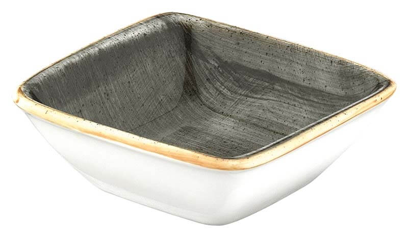 Bonna Aura Space Moove Schale 8x8,5cm grau - 24 Stück