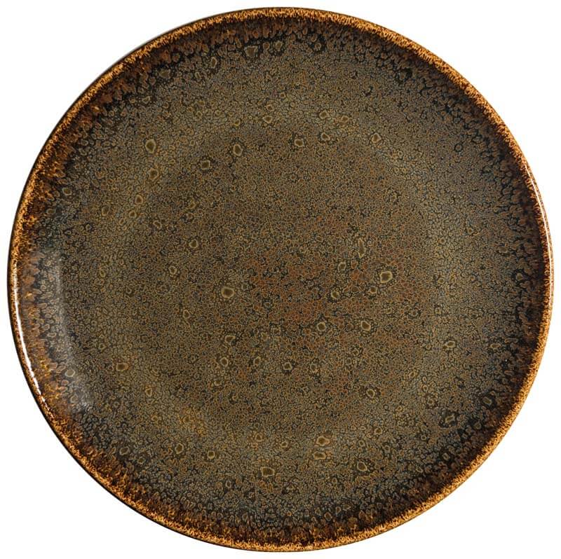 Bonna Ore Tierra Gourmet Teller flach 30cm braun - 6 Stück Bonna Ore Tierra Gourmet Teller flach 30cm braun - 6 Stück